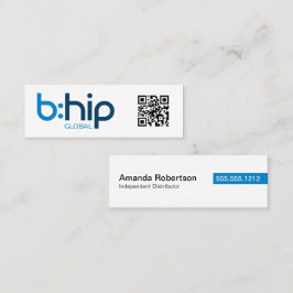 b:HIP Distributor Business Card Mini Visitenkarte