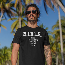 B.I.B.L.E.: Grundlegende Anweisungen Männer-T - Sh T-Shirt