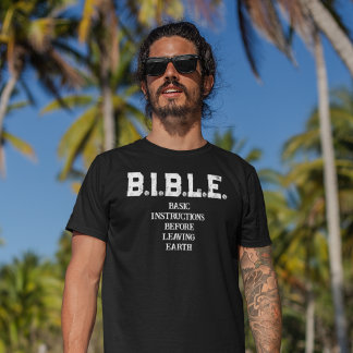 B.I.B.L.E.: Grundlegende Anweisungen Männer-T - Sh T-Shirt
