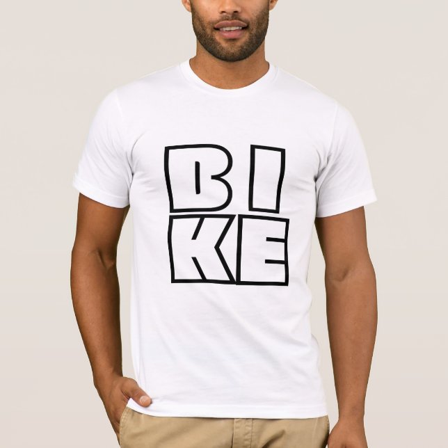 B I K E T-Shirt (Vorderseite)