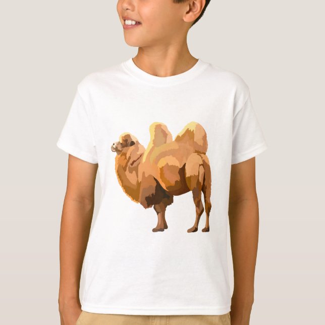 B ist für Bactrian Camel T-Shirt (Vorderseite)
