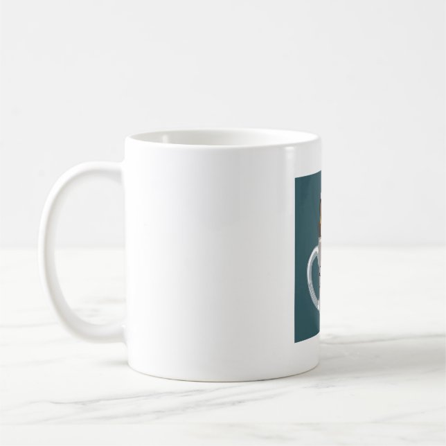 B ist für Ball Python Kaffeetasse (Links)