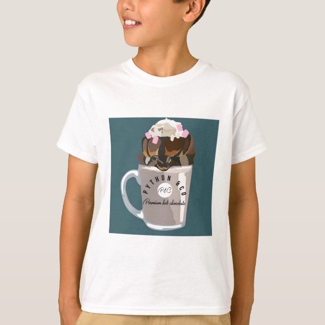 B ist für Ball Python T-Shirt (Vorderseite)