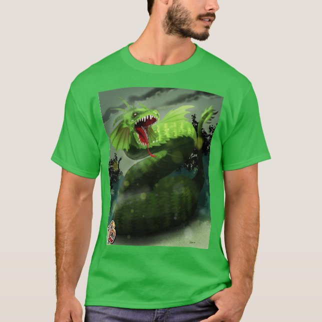 B ist für Basilisk T-Shirt (Vorderseite)