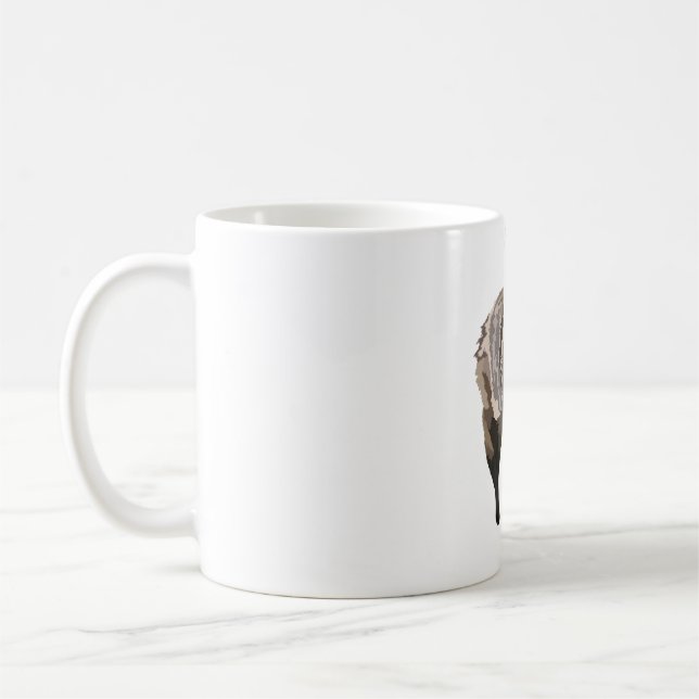 B ist für Bat Eared Fox Kaffeetasse (Links)