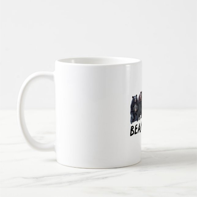 B ist für Bear Keeper Kaffeetasse (Links)
