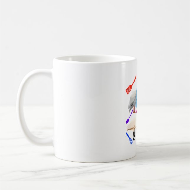B ist für Bird Kaffeetasse (Links)