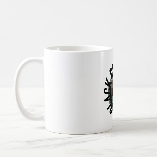 B ist für Black Rhino Keeper Kaffeetasse (Links)