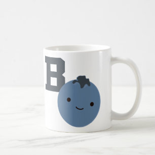 B ist für Blueberry Kaffeetasse