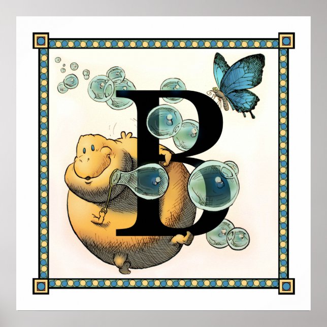 B ist für Blug Poster (Vorne)