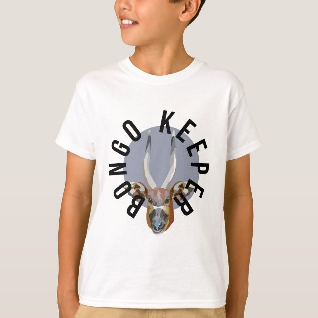 B ist für Bongo Keeper T-Shirt (Vorderseite)