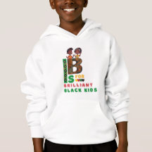 B ist für brilliante schwarze Kinder Schwarze Gesc