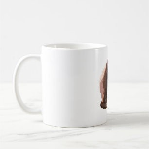 B ist für den Braunen Spider Monkey Kaffeetasse