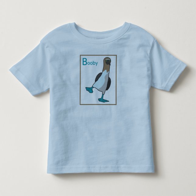 B ist für Dummkopf Kleinkind T-shirt (Vorderseite)