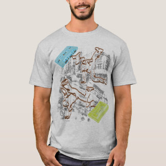 B-Jungekassetten-Kampf (grau) T-Shirt