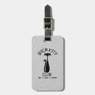 B K!TTY CLUB Sextonesque Atomcat Luggage Tag Gepäckanhänger