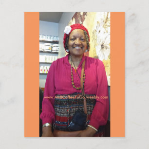 B Kaffee-11,4 cm x 14,2 cm (4,5" x 5,6") Flyer