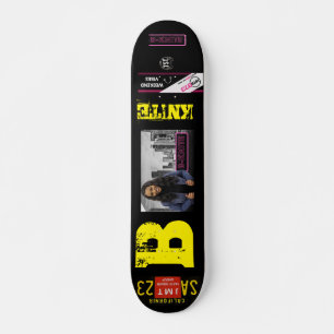 B KNITE SKATEBOARD / JMT USA Skateboard, pont 7¾"