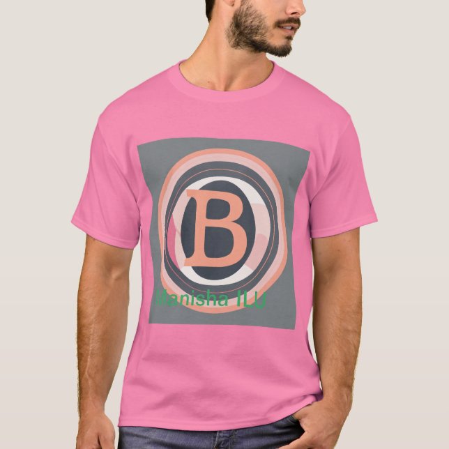 B&M Duo : Le T-shirt rose bien-aimé" (Devant)