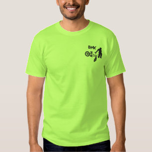 B M X Logo Besticktes T-Shirt