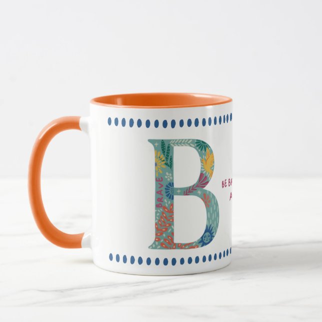 B Monogramm-Tasse Tasse (Links)