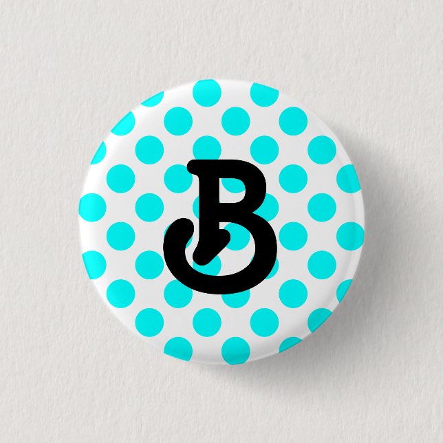B Monogramm-Taste Button (Vorderseite)