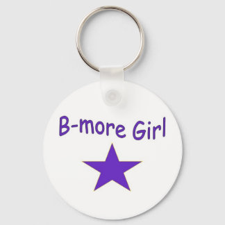 B-more Girl Star Schlüsselanhänger