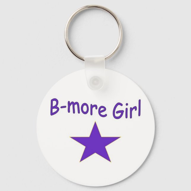B-more Girl Star Schlüsselanhänger (Vorderseite)
