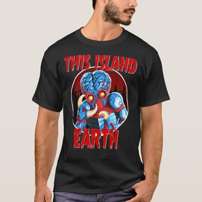 B-Movie Monsters Diese Insel Erde Classic T-Shir T-Shirt (Vorderseite)