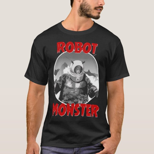 B-Movie Monsters  Robot Monster Classic T-Shirt (Vorderseite)