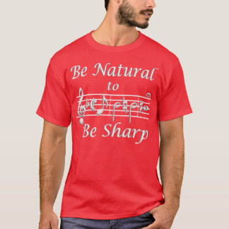 B natürlich zu b-Scharfem T-Shirt