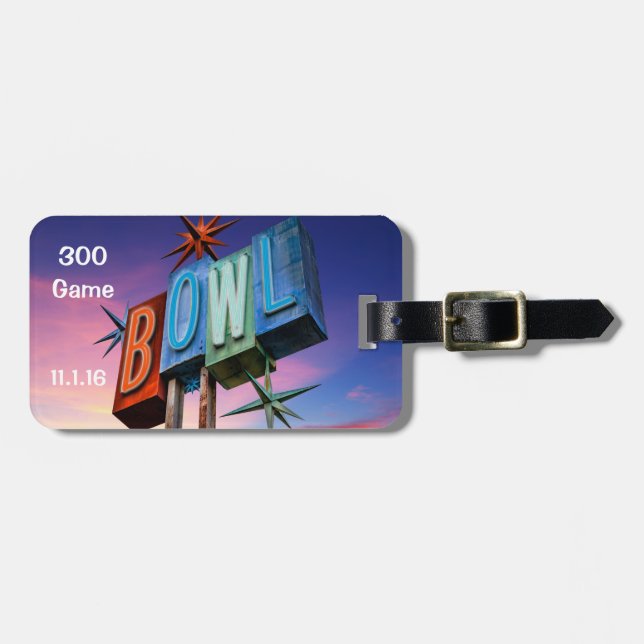 B O L Retro-Zeichen Gepäckanhänger (Vorderseite horizontal)