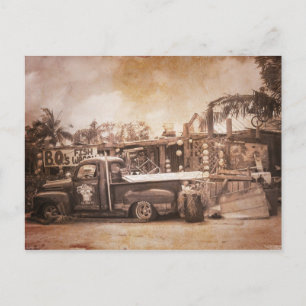 B.O.'s Fishwagon Postkarte
