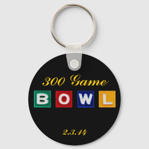 B O W L Letters Schlüsselanhänger