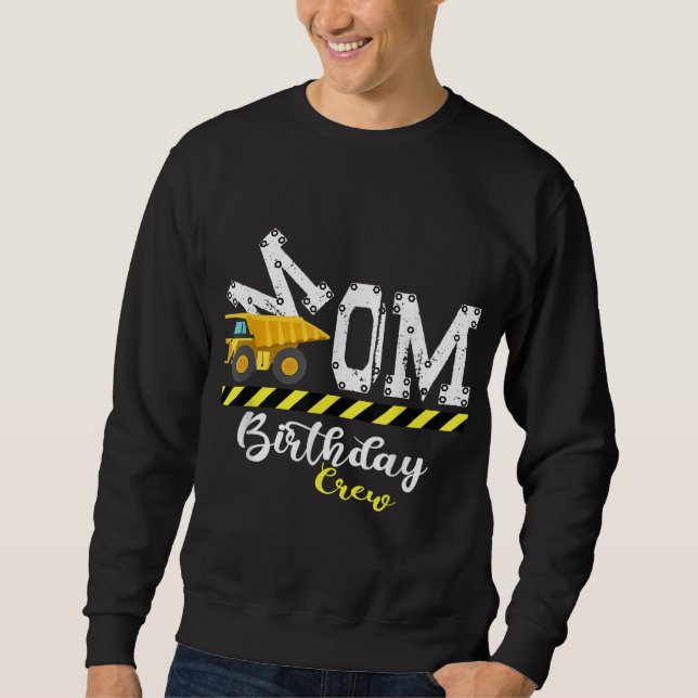 B - Party Mama Geburtstag Crew Bau Geburt Sweatshirt (Vorderseite)