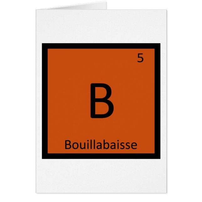 B - Periodic Table - Bouillabaisse Stew Chemistry (Vorne)