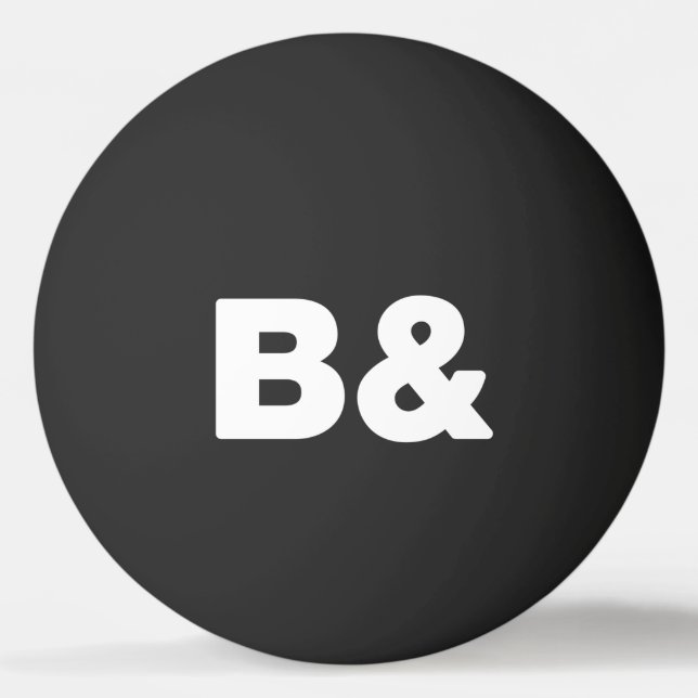 B&PONG BALL TISCHTENNISBALL (Vorderseite)