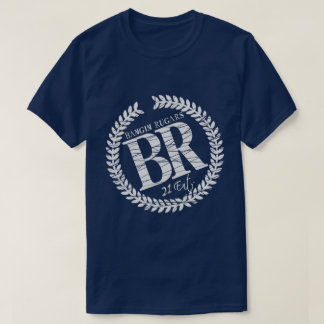 B.R. T-shirt de logo