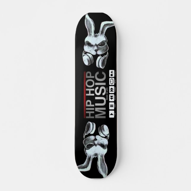 B-Rabbit Hip Hop Design Skateboard (Vorne)