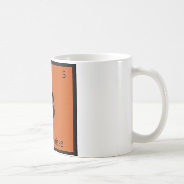 B - Regelmäßige Tabelle der Bouillabaisse Stew Che Kaffeetasse (Rechts)