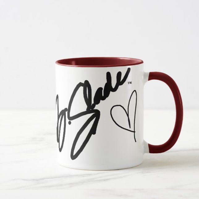 B.Slade Unterzeichnungs-Reihen-Kaffee-Tasse Tasse (Rechts)