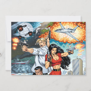 B@stard Stew Action Comic Art von Al Rio