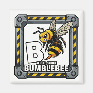 B steht für Hummel – GTA Style ABC Lernen Magnet
