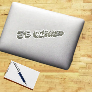 B. Sticker Grey-Wht Scolé