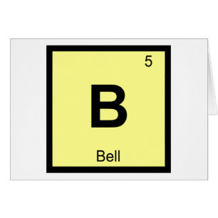 B - Symbole du tableau périodique de la chimie mus