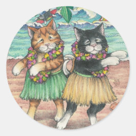 B & T #10 Hula Stickers