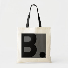 B - Typografie-Tragetasche Tragetasche