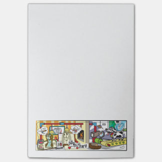 B und BookMarkSally "das Datum waren aus… " Post-it Klebezettel