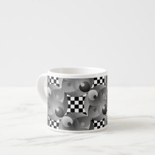 B/W Bilanz von Kenneth Yoncich Espressotasse