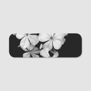 b&w Blumenkohl Namensschild